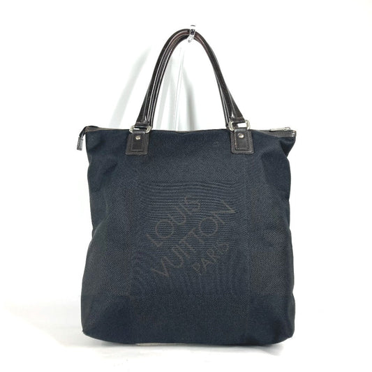 LOUIS VUITTON Shoulder Bag M93085 Damier Jean Canvas black Damier Jean Kugar mens Used Authentic