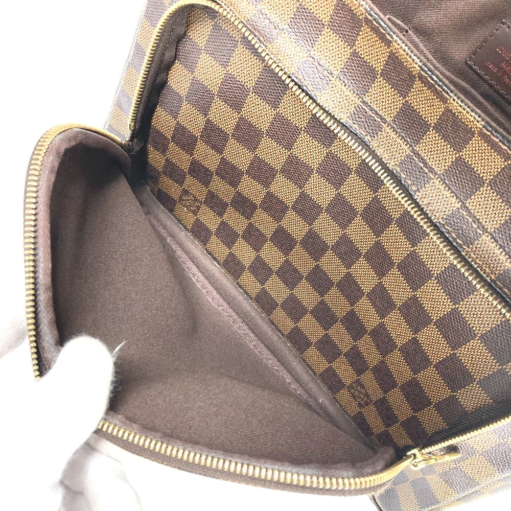 LOUIS VUITTON Shoulder Bag N51125 Damier canvas Brown Damier Messenger Melwil Women Used Authentic