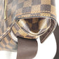 LOUIS VUITTON Shoulder Bag N51125 Damier canvas Brown Damier Messenger Melwil Women Used Authentic