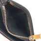 GUCCI Folded wallet 760223 leather black Double G Long Wallet Women Used Authentic