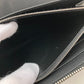 LOUIS VUITTON Long Wallet Purse M30056 Taiga Leather black Taiga Zippy Organizer NM mens Used Authentic