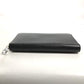 LOUIS VUITTON Long Wallet Purse M30056 Taiga Leather black Taiga Zippy Organizer NM mens Used Authentic