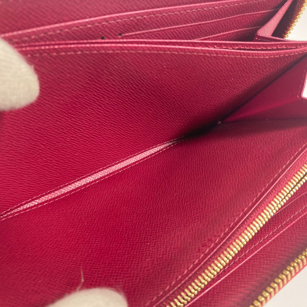 LOUIS VUITTON Long Wallet Purse M62256 Monogram canvas Brown Monogrammed with tassel Zippy wallet Women Used Authentic