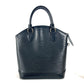 LOUIS VUITTON Handbag M42292 Epi Leather black Epi Lockit Women Used Authentic