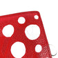 LOUIS VUITTON Folded wallet M82103  leather Red Kusama Yayoi Collaboration LVxYK Portefeuille Claire Women Used Authentic