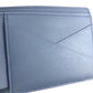 LOUIS VUITTON Folded wallet M81822 leather Navy LV Aero Portefeuille mens Used Authentic