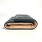 CHANEL Trifold wallet leather black By color Camelia Women Used Authentic