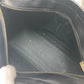 CELINE Shoulder Bag leather black Total logo Women Used Authentic