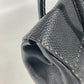 FENDI Shoulder Bag leather black vintage Celeria Women Used Authentic