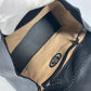 FENDI Shoulder Bag leather black vintage Celeria Women Used Authentic
