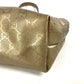 GUCCI Shoulder Bag 211138 PVC/Leather, GG Imprime gold GG Implication mens Used Authentic