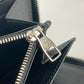 LOUIS VUITTON Long Wallet Purse N63077 Damier Grafitto Canvas black Damier Grafitte Zippy Organizer Women Used Authentic
