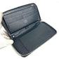 LOUIS VUITTON Long Wallet Purse N63077 Damier Grafitto Canvas black Damier Grafitte Zippy Organizer Women Used Authentic