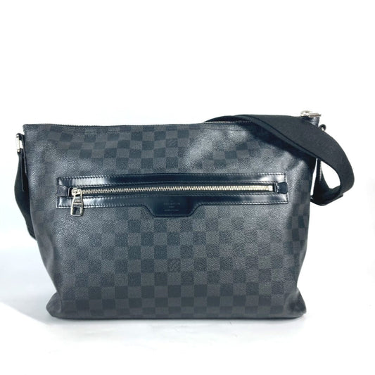 LOUIS VUITTON Shoulder Bag N41106 Damier Grafitto Canvas black Damier Grafitte Mick MM mens Used Authentic