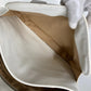 FENDI Shoulder Bag 8BN167 Roman leather white Horse Selleria logo Women Used Authentic