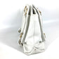 FENDI Shoulder Bag 8BN167 Roman leather white Horse Selleria logo Women Used Authentic