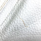 FENDI Shoulder Bag 8BN167 Roman leather white Horse Selleria logo Women Used Authentic