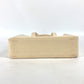 CHANEL Shoulder Bag Patent leather Ivorytype logo Women Used Authentic