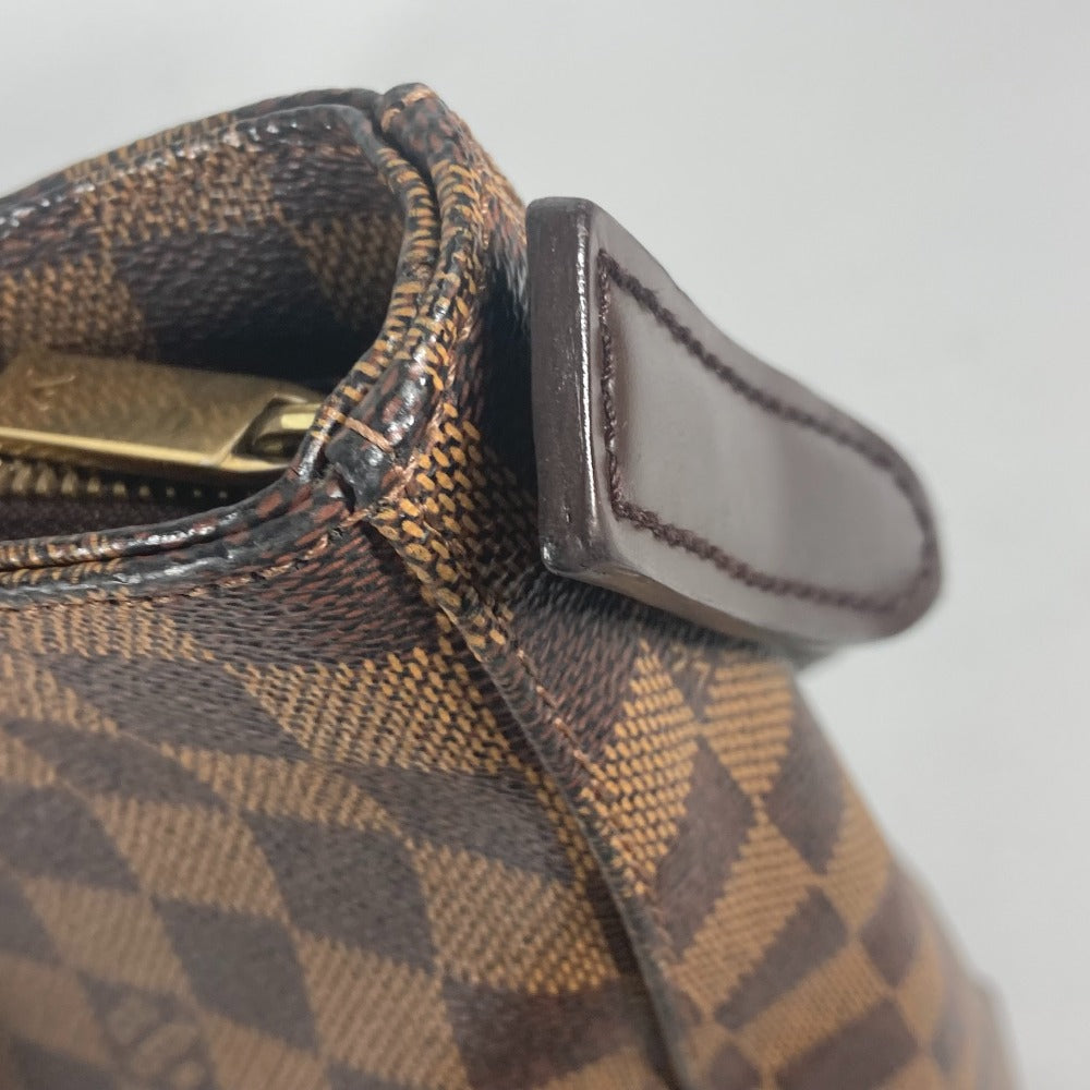 LOUIS VUITTON Shoulder Bag N51144 Damier canvas Brown Damier LoopingGM Women Used Authentic