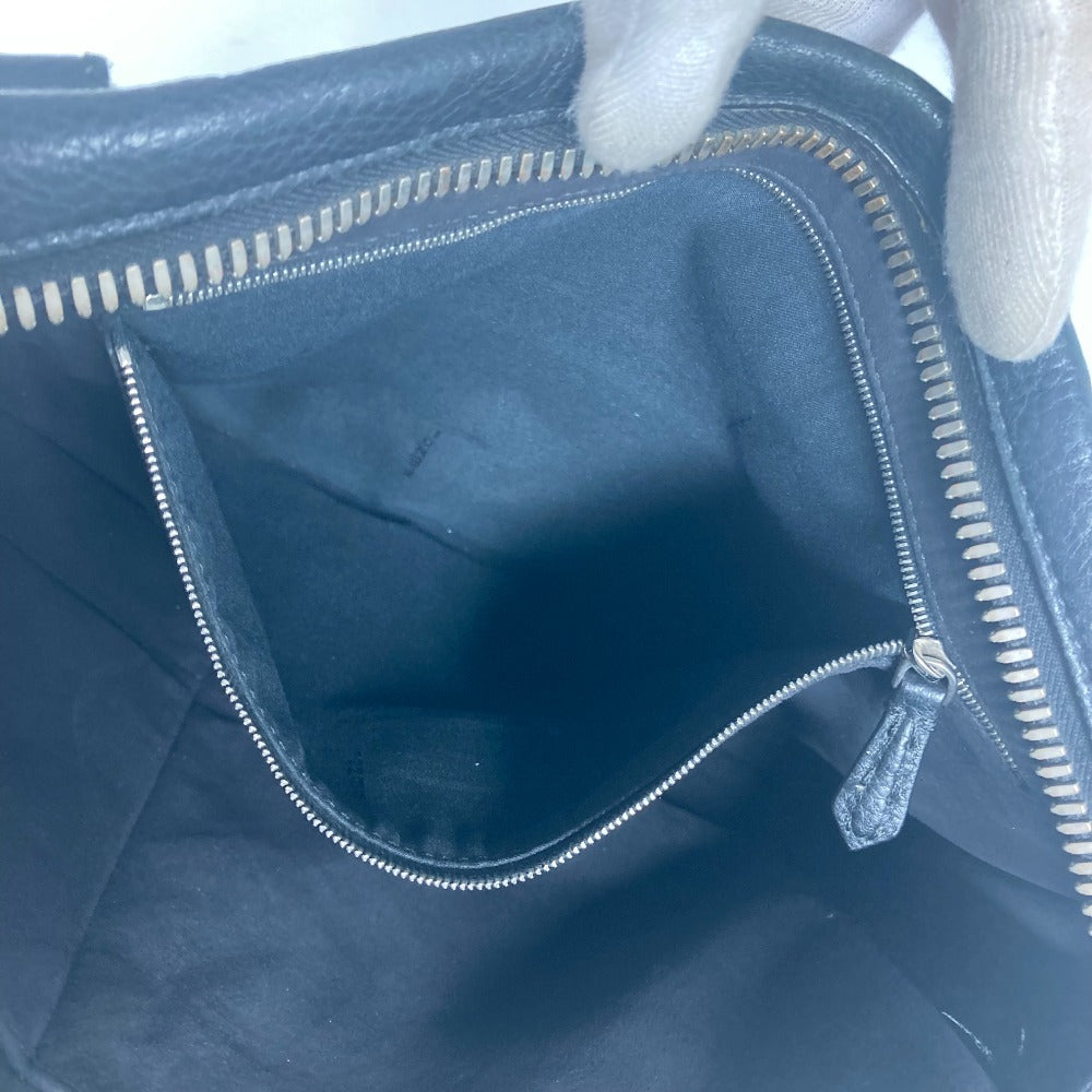 FENDI Shoulder Bag 7VA407 leather black Messenger bag Celeria