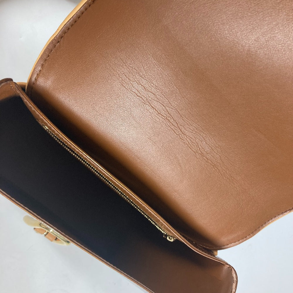 LOUIS VUITTON Shoulder Bag  M91107 Monogram Vernis Canvas Brown Monogram Vernis Christie GM Women Used Authentic