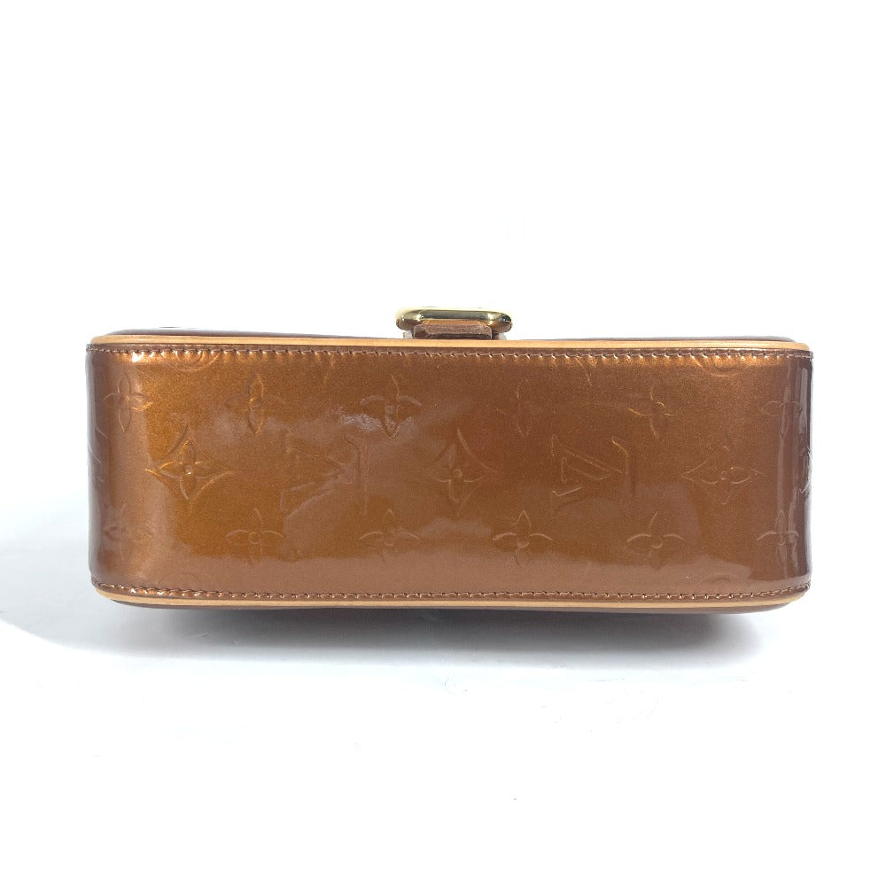 LOUIS VUITTON Shoulder Bag  M91107 Monogram Vernis Canvas Brown Monogram Vernis Christie GM Women Used Authentic