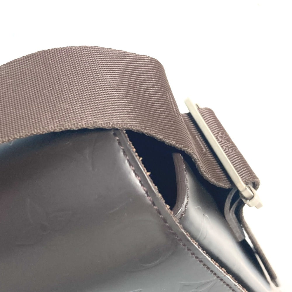 LOUIS VUITTON Shoulder Bag M46570 Monogram grass leather Brown Monogram Lace Fonzie mens Used Authentic