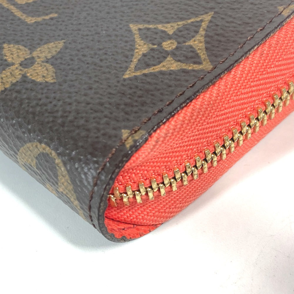 LOUIS VUITTON Coin case M60908 Monogram canvas Brown Monogram Mule cult Women Used Authentic