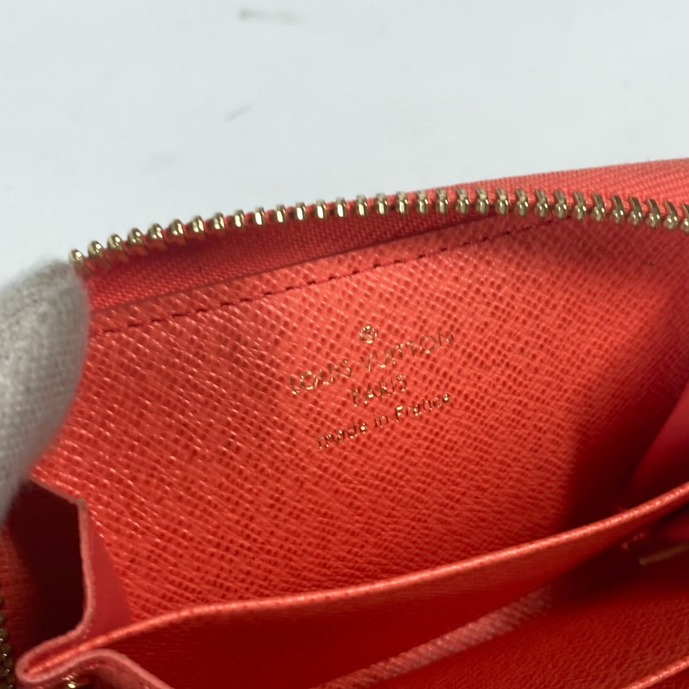 LOUIS VUITTON Coin case M60908 Monogram canvas Brown Monogram Mule cult Women Used Authentic