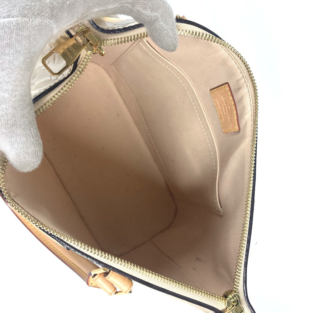 LOUIS VUITTON Handbag M90167 Monogram Vernis beige Monogram Vernis Montebello PM Women Used Authentic