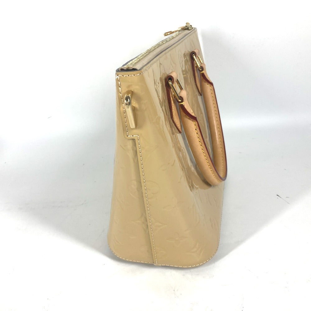 LOUIS VUITTON Handbag M90167 Monogram Vernis beige Monogram Vernis Montebello PM Women Used Authentic