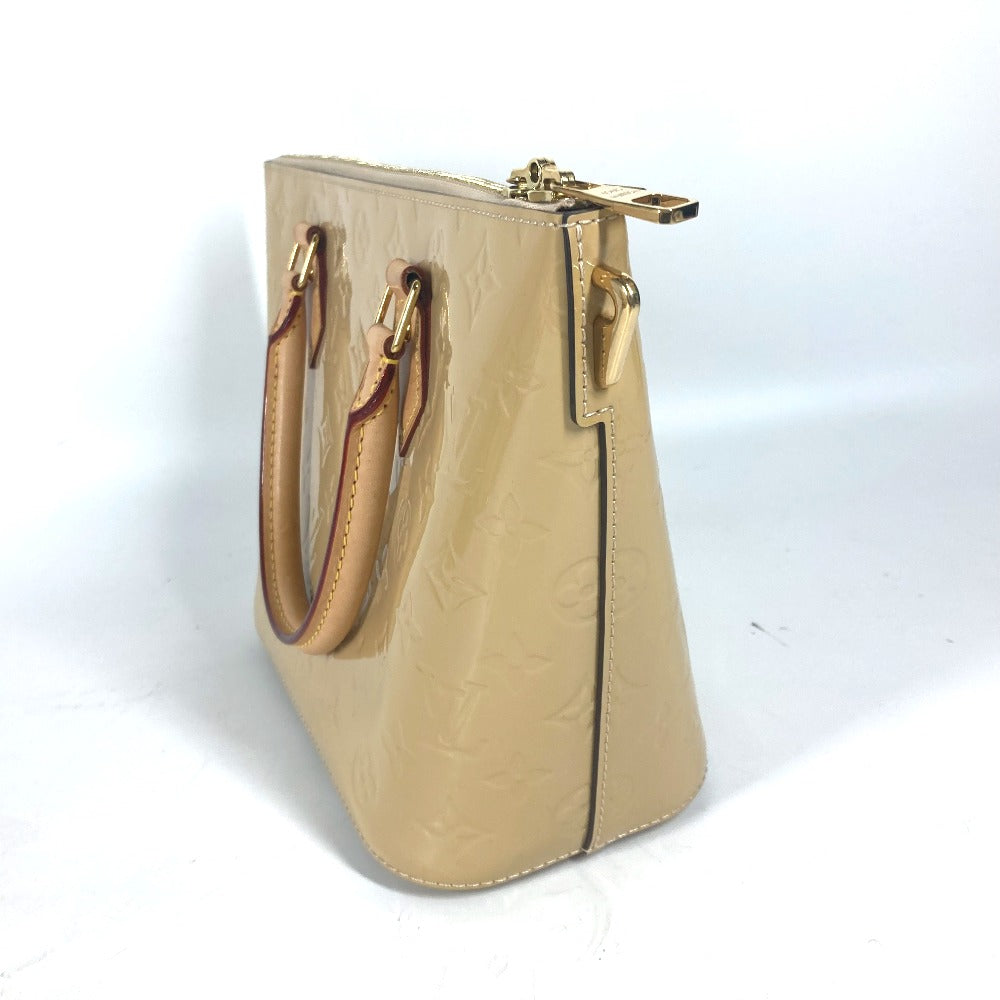 LOUIS VUITTON Handbag M90167 Monogram Vernis beige Monogram Vernis Montebello PM Women Used Authentic