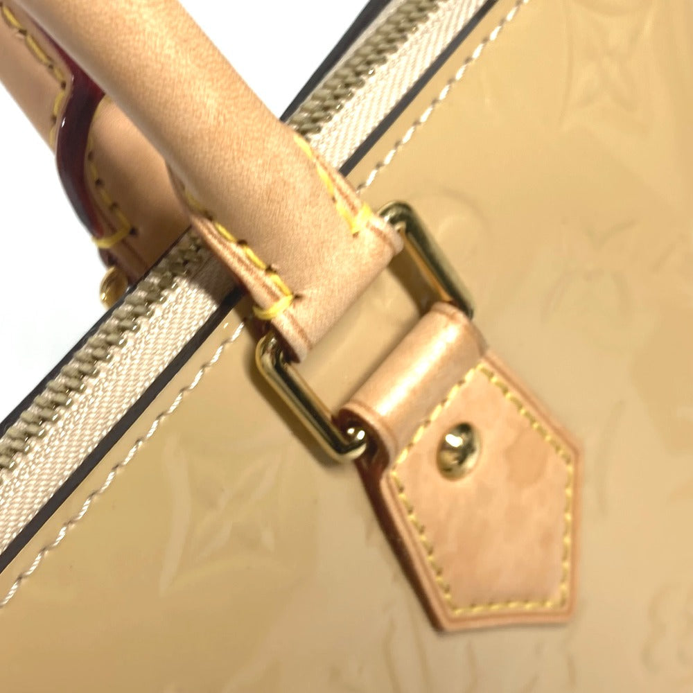 LOUIS VUITTON Handbag M90167 Monogram Vernis beige Monogram Vernis Montebello PM Women Used Authentic