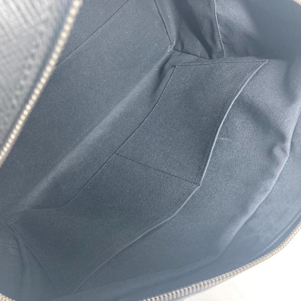 LOUIS VUITTON Boston Duffel bag M31152 Taiga Leather black Taiga Stanislav unisex(Unisex) Used Authentic