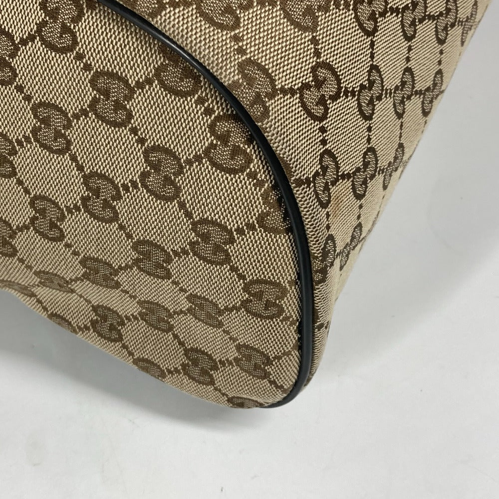 GUCCI Backpack 449906 GG canvas / leather beige GG Backpack unisex(Unisex) Used Authentic