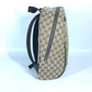 GUCCI Backpack 449906 GG canvas / leather beige GG Backpack unisex(Unisex) Used Authentic