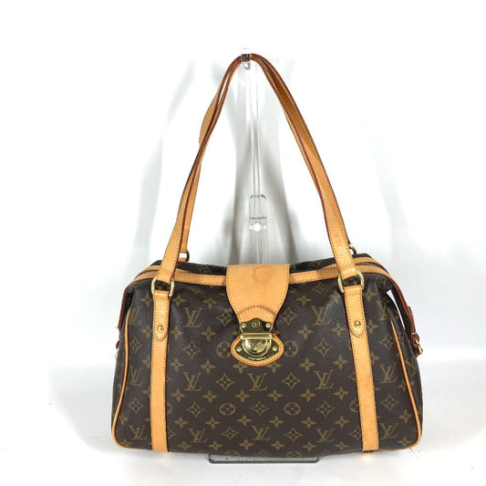 LOUIS VUITTON Shoulder Bag M51186 Monogram canvas Brown Monogram Stresa PM Women Used Authentic