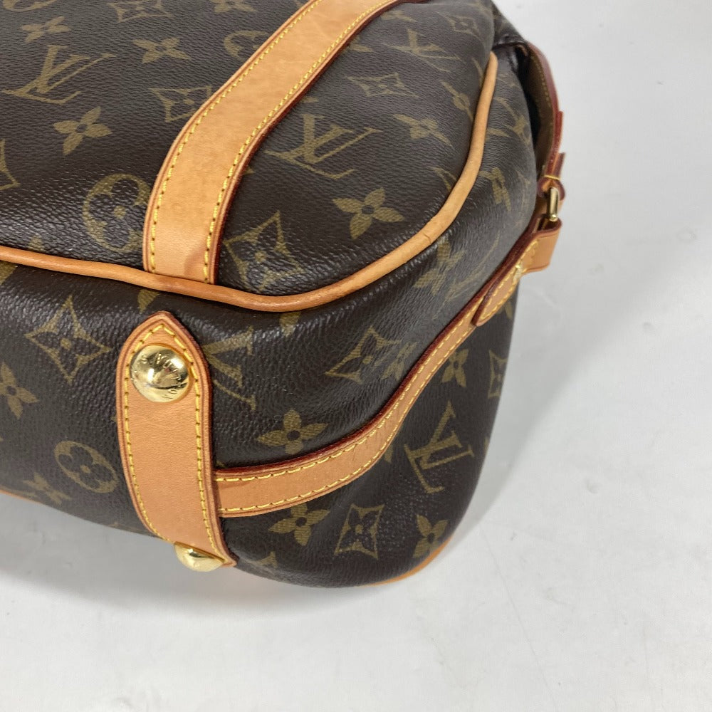 LOUIS VUITTON Shoulder Bag M51186 Monogram canvas Brown Monogram Stresa PM Women Used Authentic