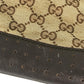 GUCCI Shoulder Bag 145857 GG canvas / leather beige GG unisex(Unisex) Used Authentic