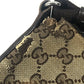 GUCCI Shoulder Bag 145857 GG canvas / leather beige GG unisex(Unisex) Used Authentic