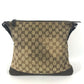 GUCCI Shoulder Bag 145857 GG canvas / leather beige GG unisex(Unisex) Used Authentic