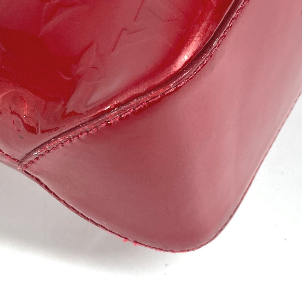 LOUIS VUITTON Shoulder Bag M91989 Monogram Vernis Red Monogram Vernis Brentwood Women Used Authentic