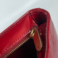 LOUIS VUITTON Shoulder Bag M91989 Monogram Vernis Red Monogram Vernis Brentwood Women Used Authentic