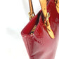 LOUIS VUITTON Shoulder Bag M91989 Monogram Vernis Red Monogram Vernis Brentwood Women Used Authentic