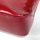 LOUIS VUITTON Shoulder Bag M91989 Monogram Vernis Red Monogram Vernis Brentwood Women Used Authentic