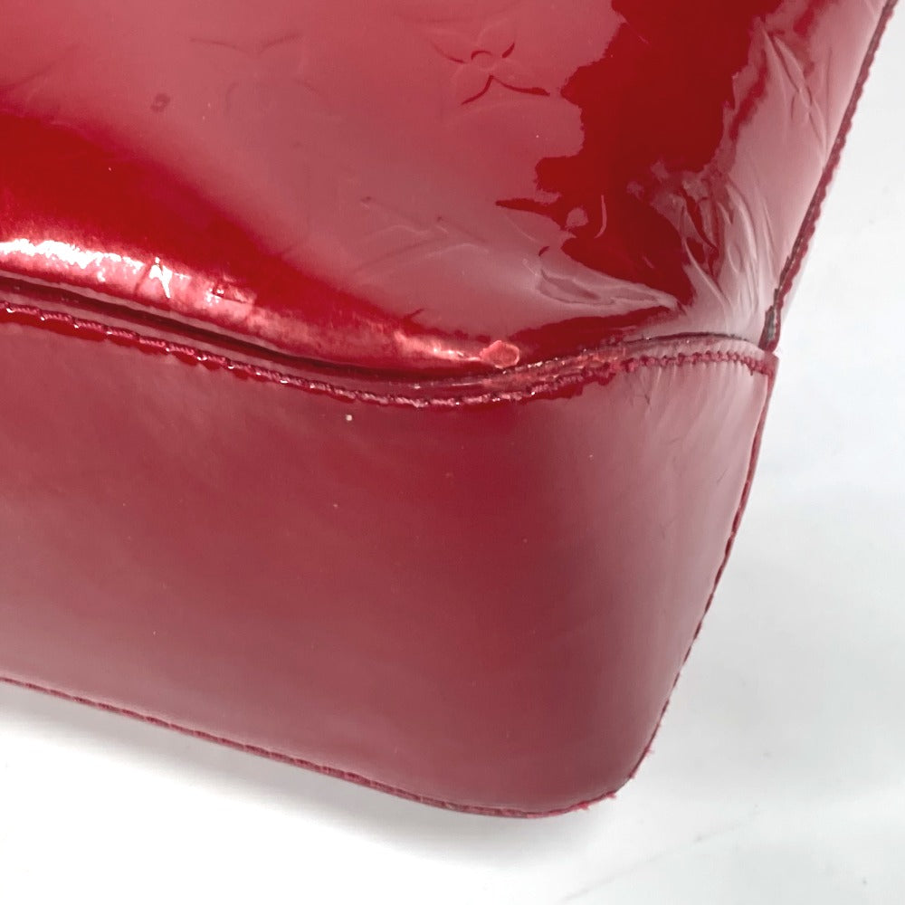 LOUIS VUITTON Shoulder Bag M91989 Monogram Vernis Red Monogram Vernis Brentwood Women Used Authentic