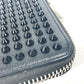 Christian Louboutin Long Wallet Purse 1165043 leather black bag handbag PANETTONE Panettone mens Used Authentic