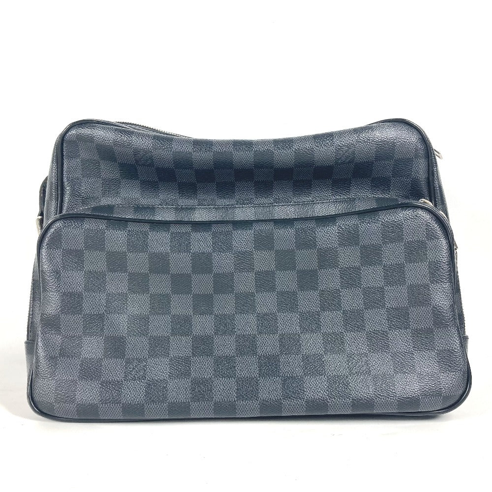 LOUIS VUITTON Shoulder Bag N45252 Damier Grafitto Canvas black Damier Grafitte Io mens(Unisex) Used Authentic