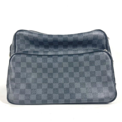 LOUIS VUITTON Shoulder Bag N45252 Damier Grafitto Canvas black Damier Grafitte Io mens(Unisex) Used Authentic