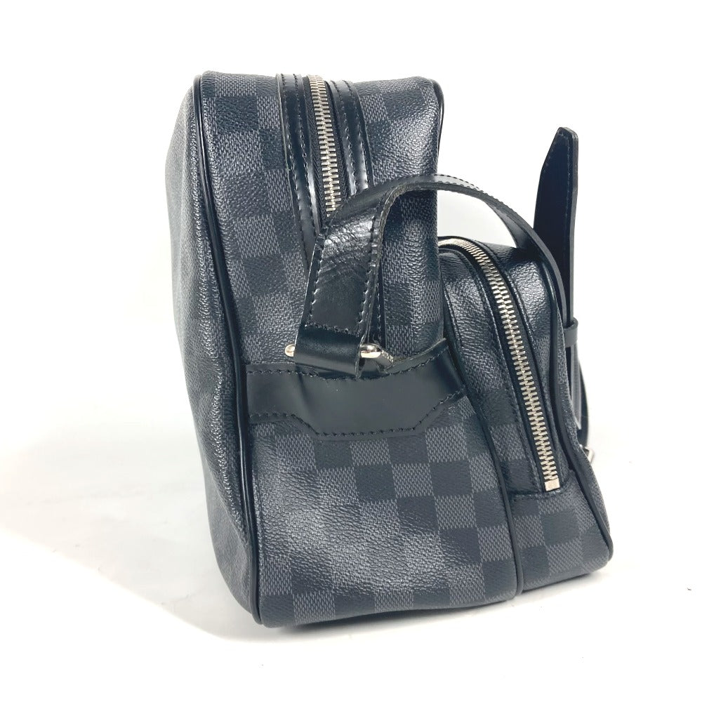 LOUIS VUITTON Shoulder Bag N45252 Damier Grafitto Canvas black Damier Grafitte Io mens(Unisex) Used Authentic